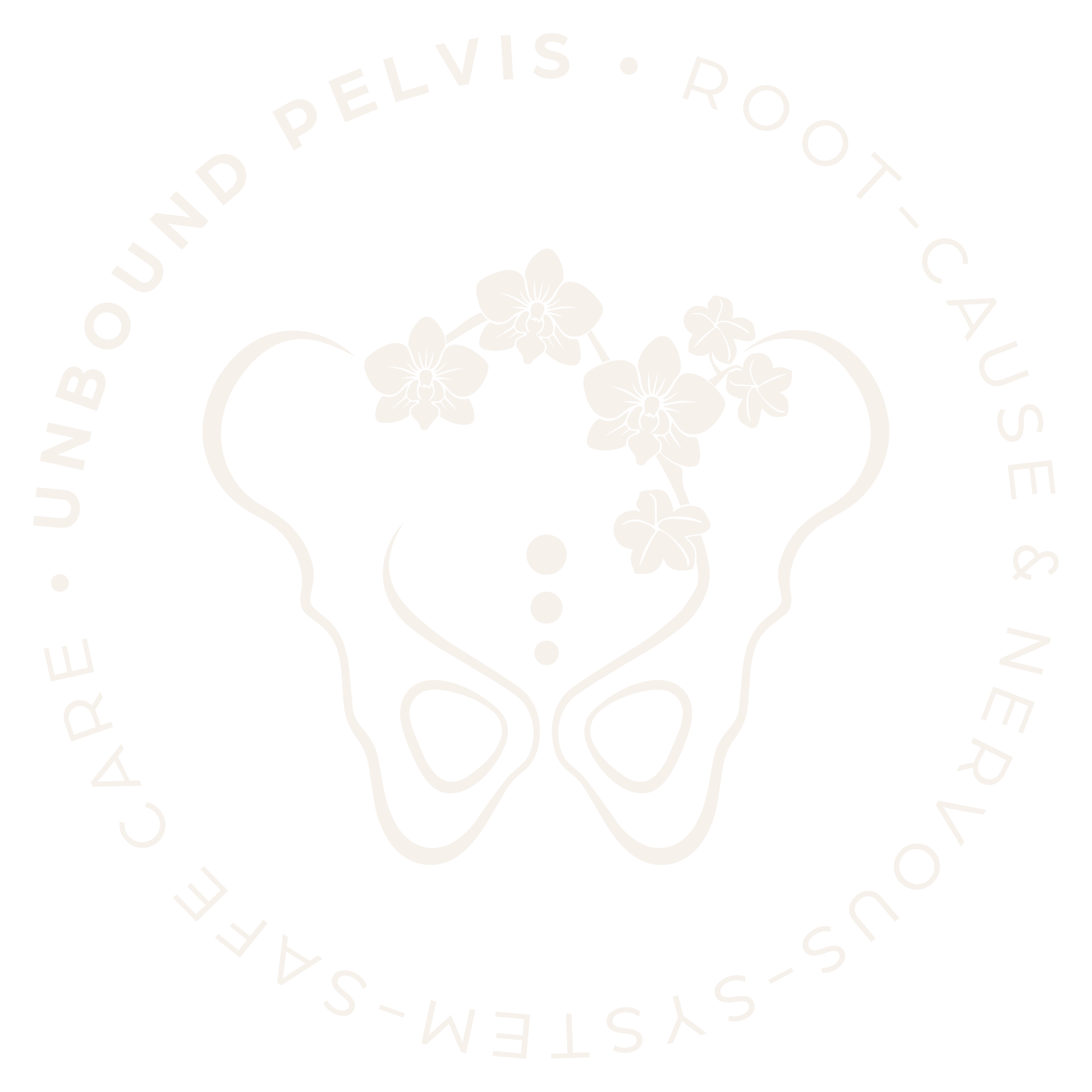 Unbound pelvis logo for dr amanda townsend - pelvic floor therapy in columbus ohio