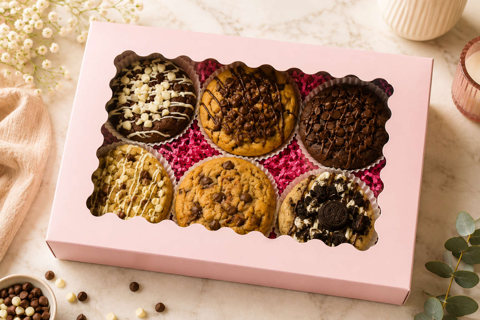 Cookie Box - 6 Pack