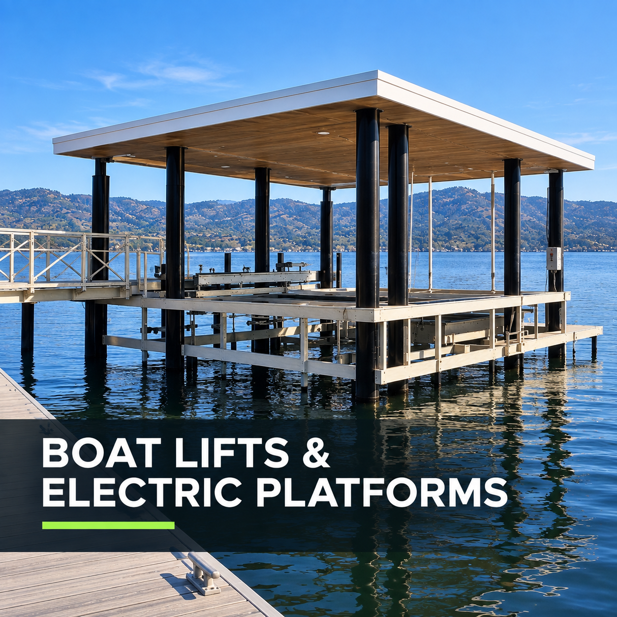 Boat Lifts & Electric Platforms