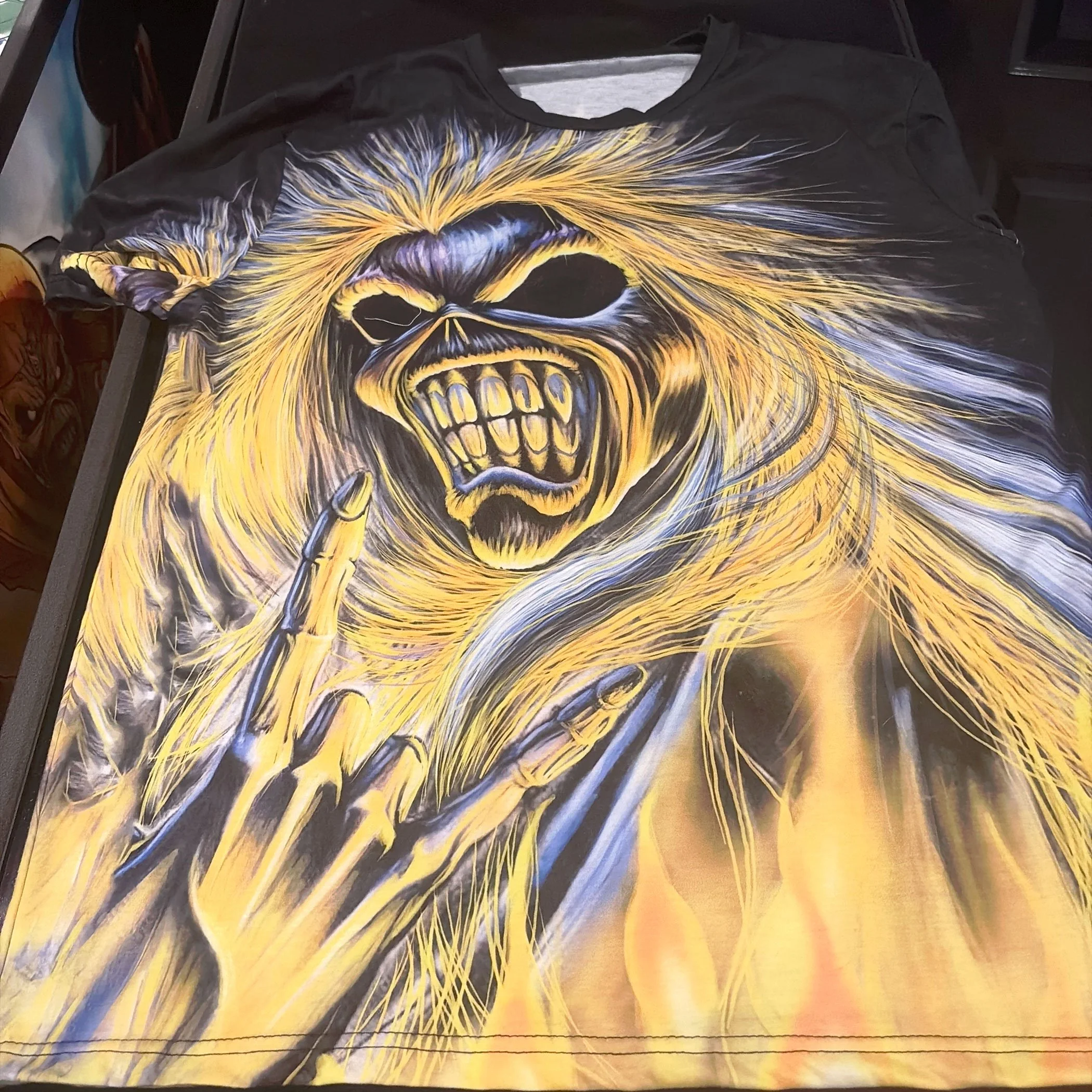Iron Maiden Eddie T-Shirt (Adult Large)