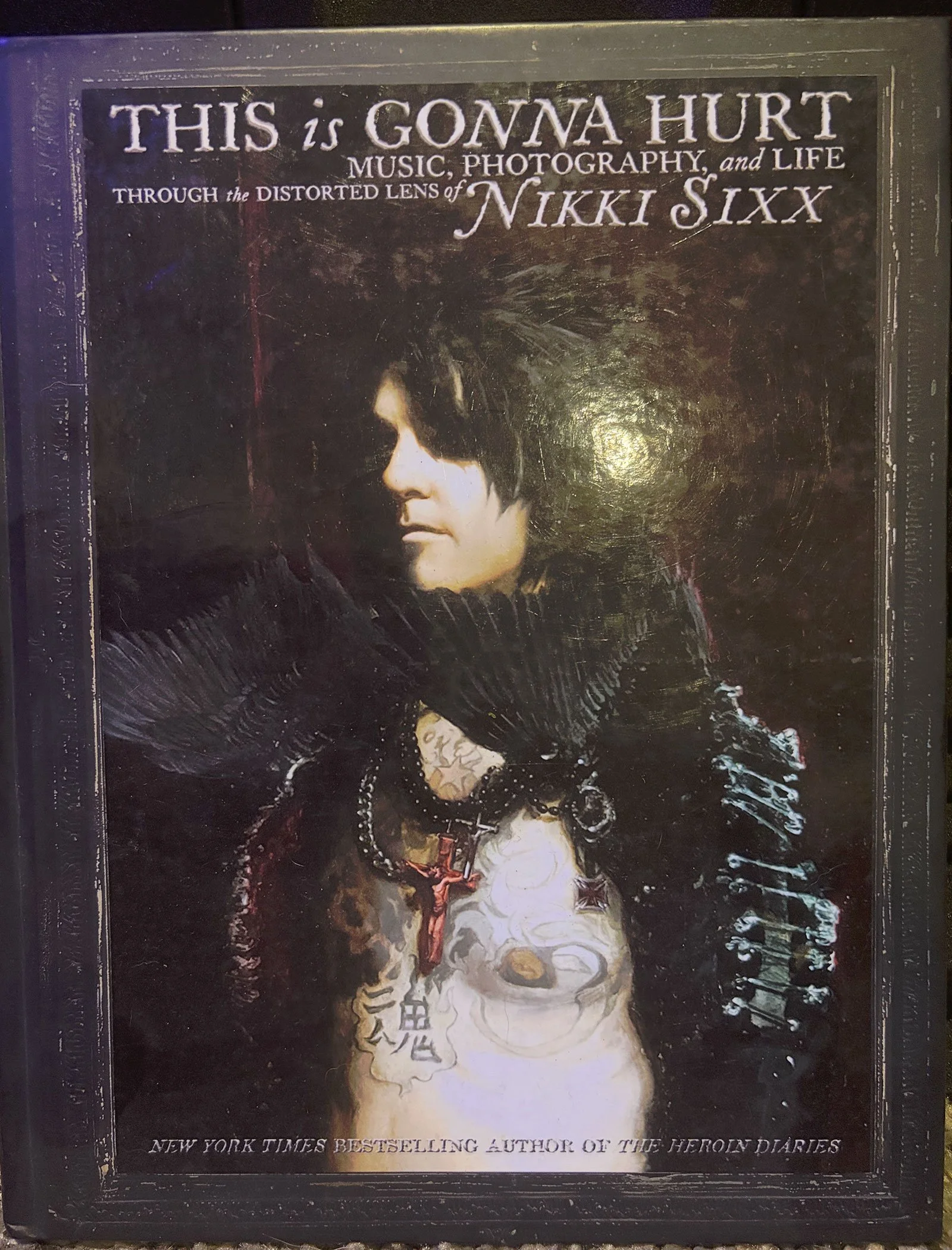 Autographed Nikki Sixx Book
