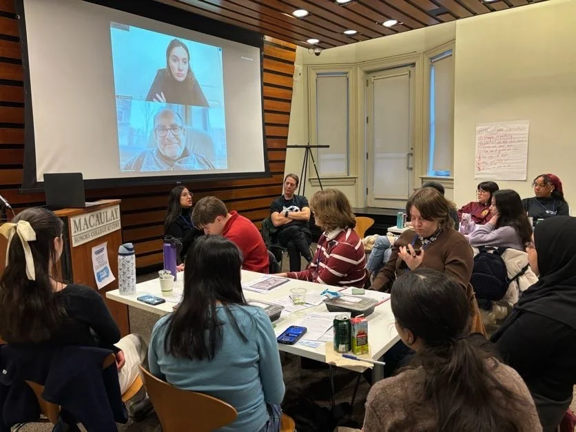 PAFNYS Student Organizers hear from the producers of “Bombshell” and speakers from ICAN and the Union of Concerned Scientists.