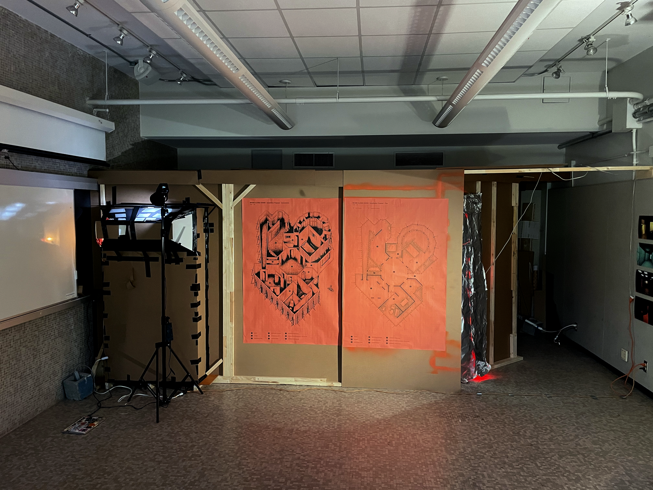 EXT. BEHIND THE SCENES