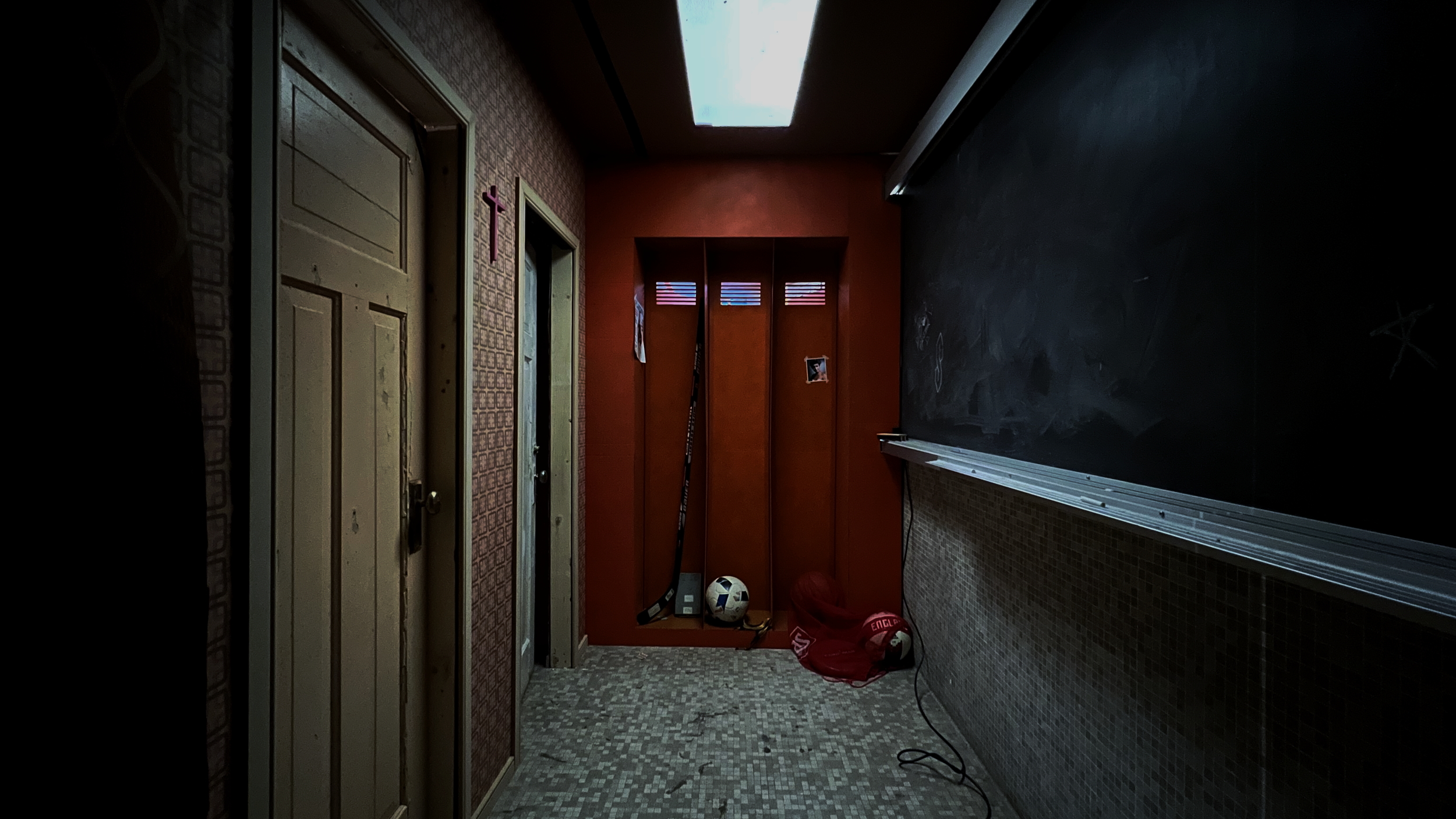 INT. HOUSE/HIGH SCHOOL  