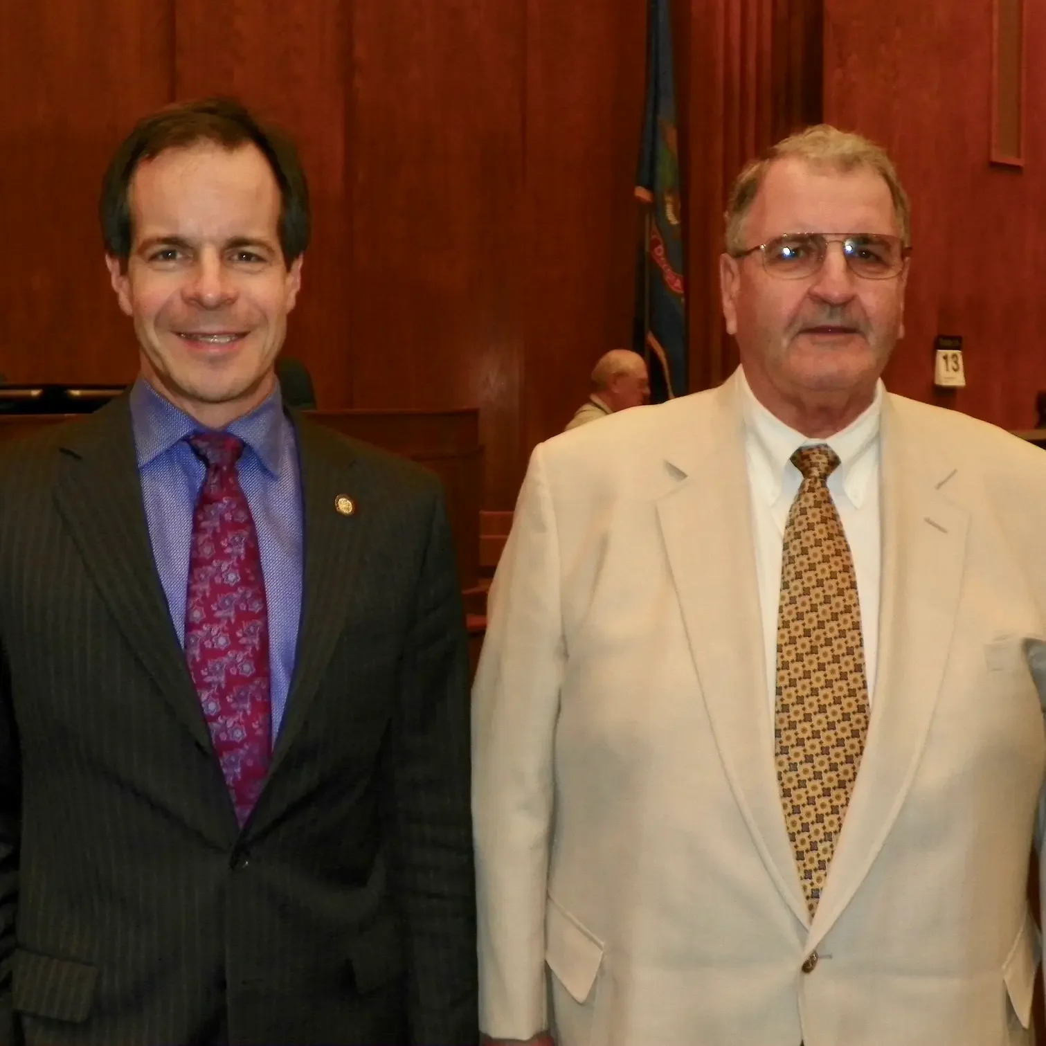 With Dad, Jerry Kelsh