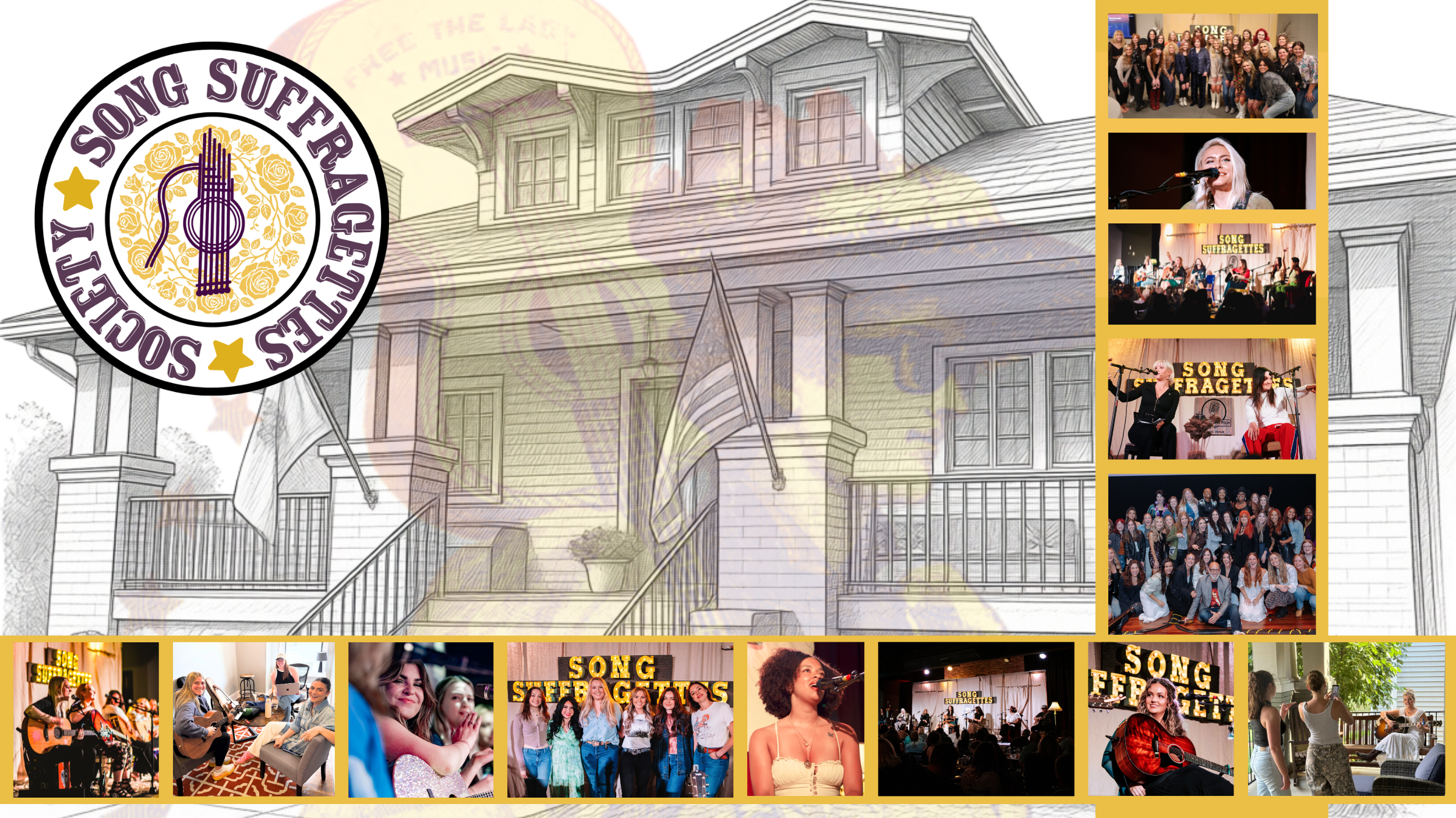 Song Suffragettes Society home page