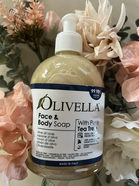 Olivella Tea Tree Liquid Soap Ideal on Acne Prone Skin - 16.9 Oz