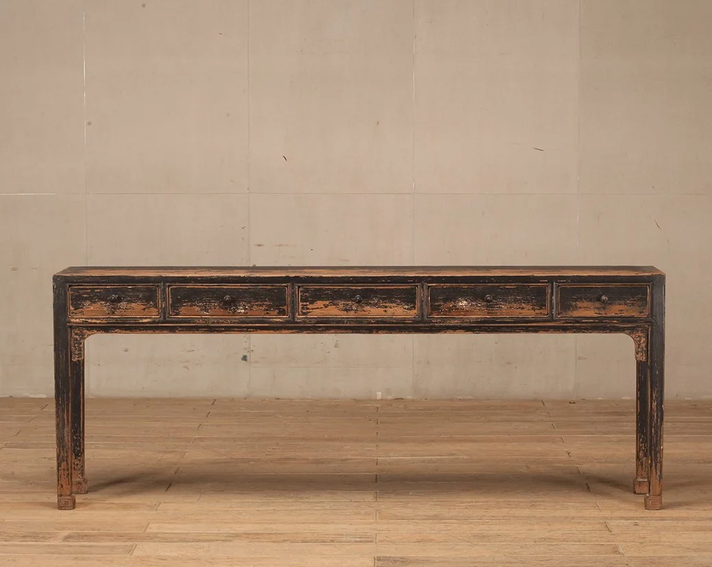 Lydia Pine Console Table