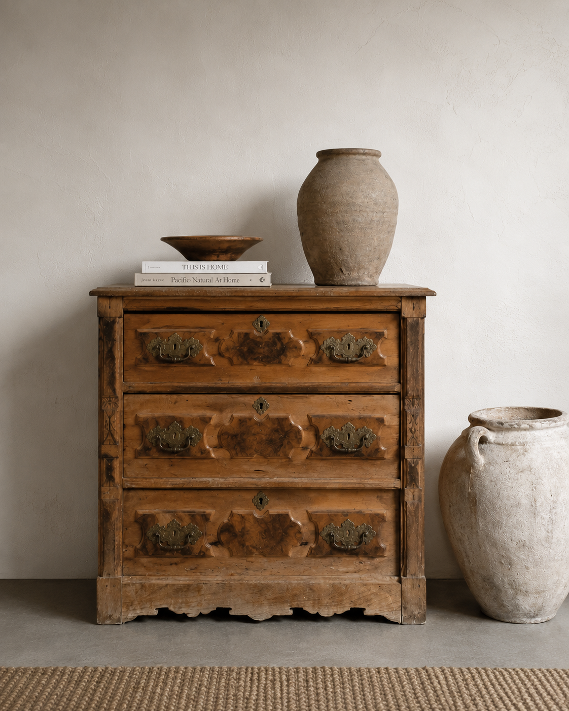 Elle Burled Wood Dresser