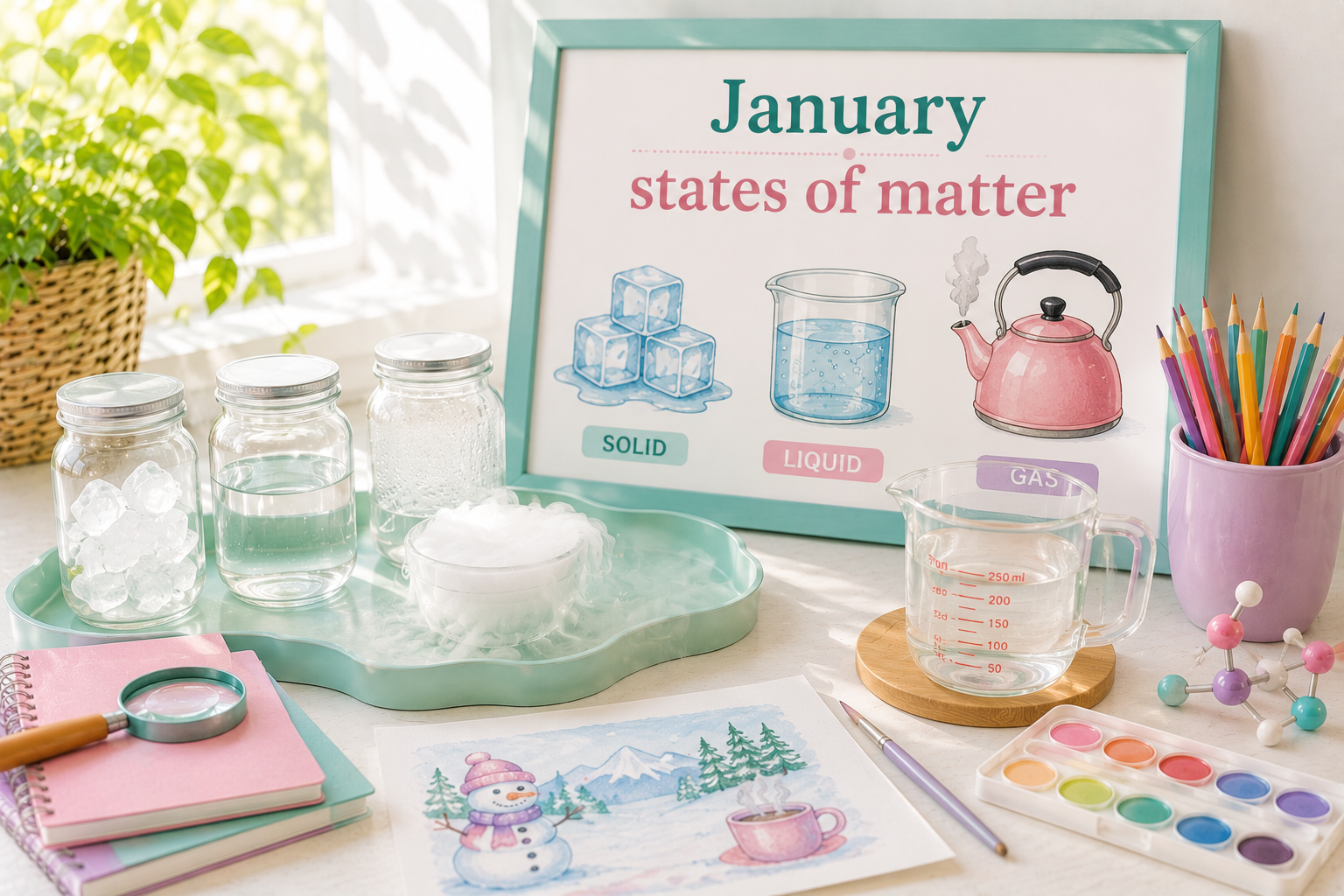 January States Of Matter Unit Theme