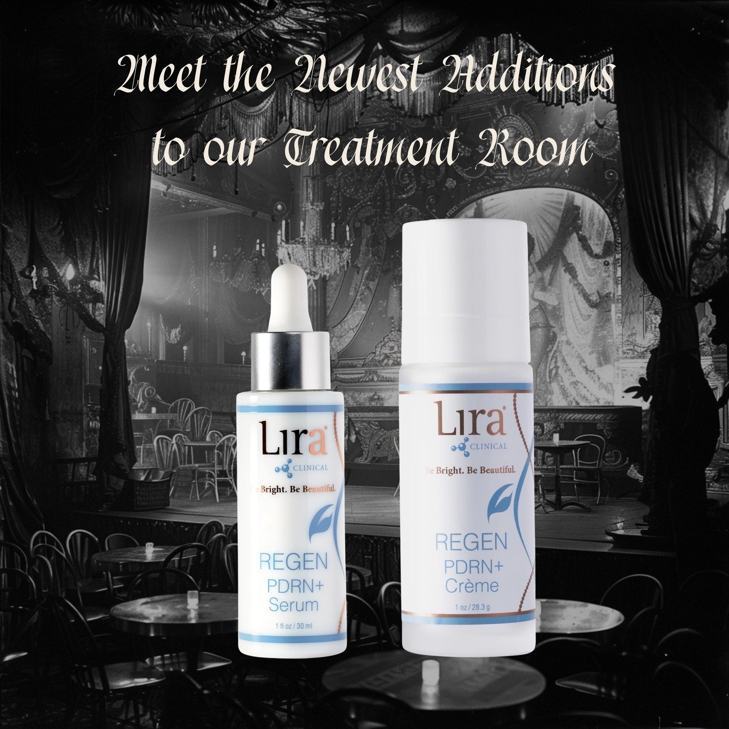 Very excited to bring on Lira Clinical&rsquo;s PDRN+ REGEN Products to our Backbar!✨

What is PDRN+?
PDRN (polydeoxyribonucleotide) is a regenerative skincare ingredient used in professional treatments to support the skin&rsquo;s natural recovery pro