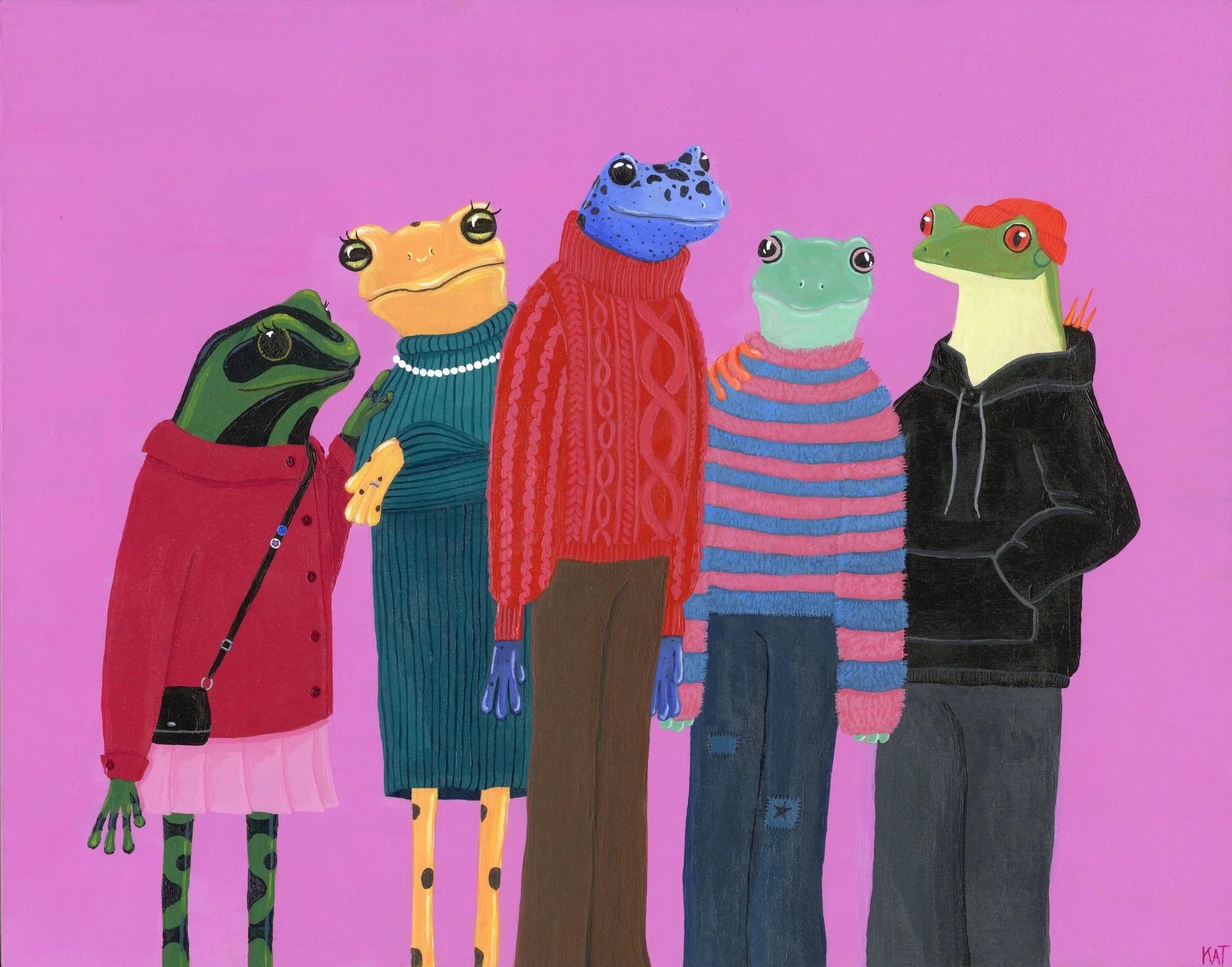 Frog Friends - Print