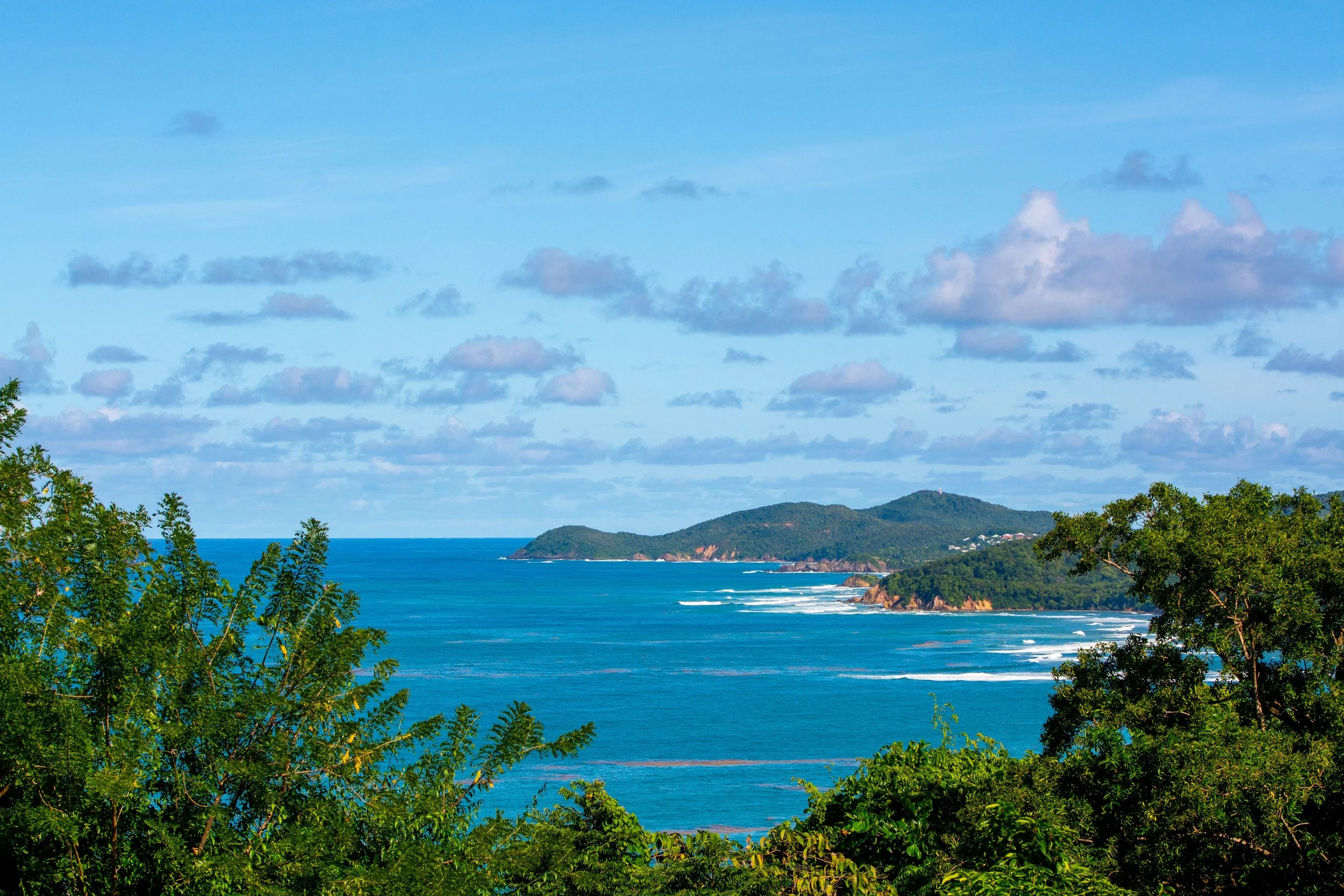 U.S. Virgin Islands coastline representing online therapy throughout the islands