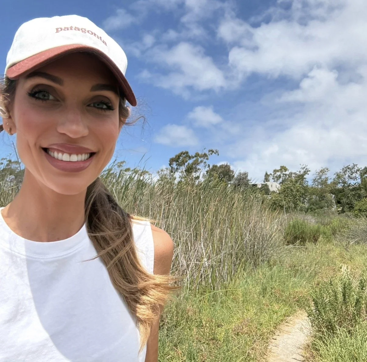 Chelsea Roush, LPC, outdoors in San Diego, California