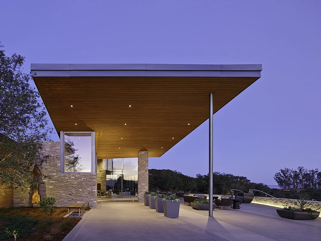 Presqu'ile Winery Hospitality Building Entry