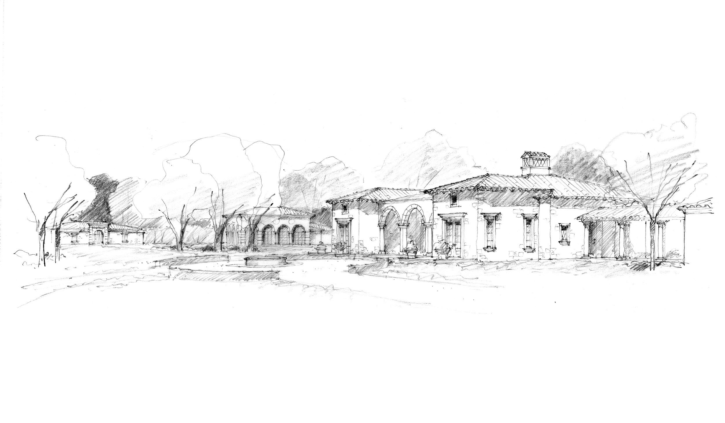 A detailed sketch by Tom Taylor.
