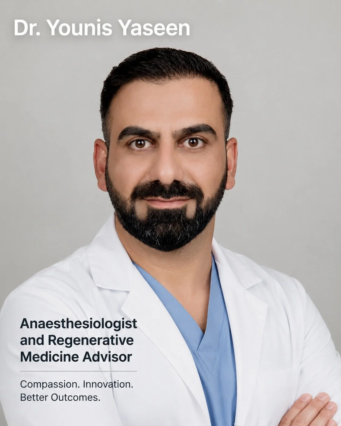 Head of deparment patient with stem cells therapy