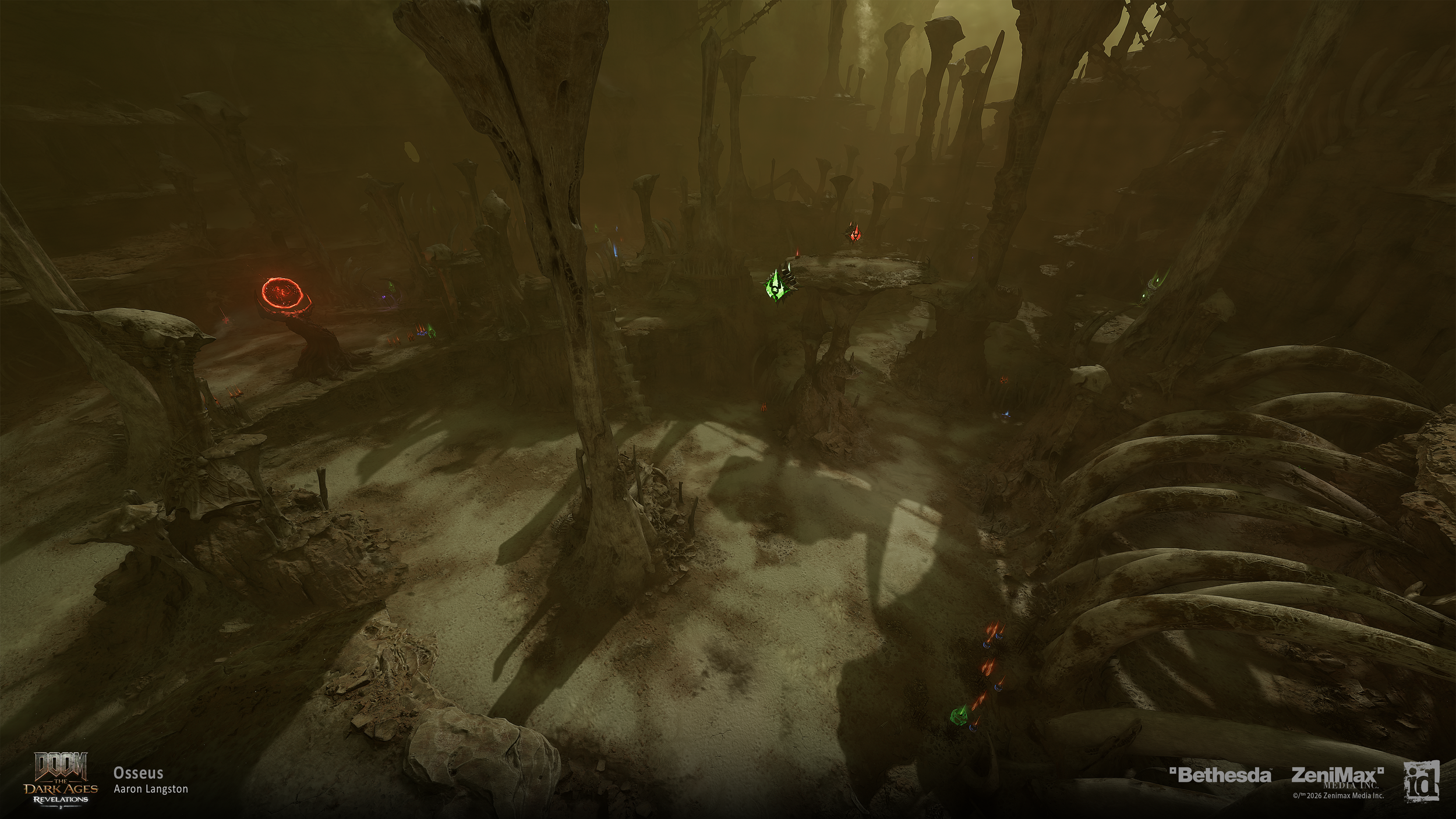 Forest return path. multiple secrets scattered about.