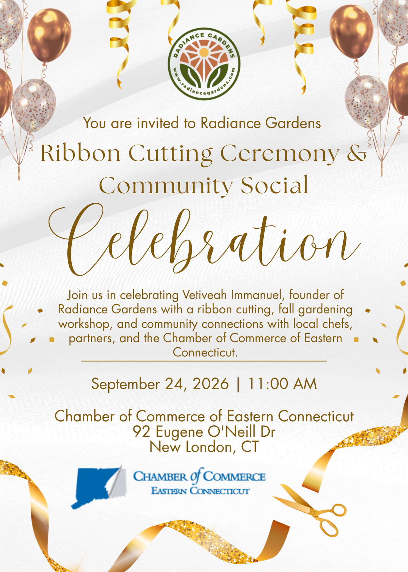 Radiance Gardens Ribbon Cutting & Community Social