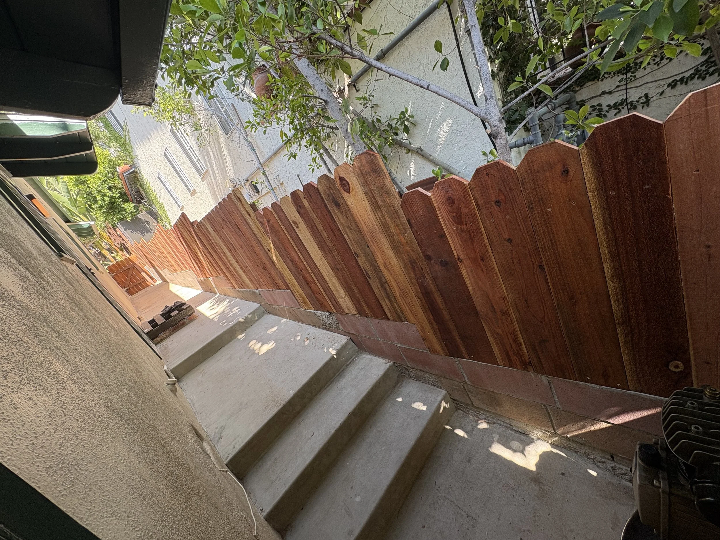 This aging fence was completely rebuilt to improve both security and curb appeal. The project included demolition, installation of new fencing, and a clean, professional finish built to last.