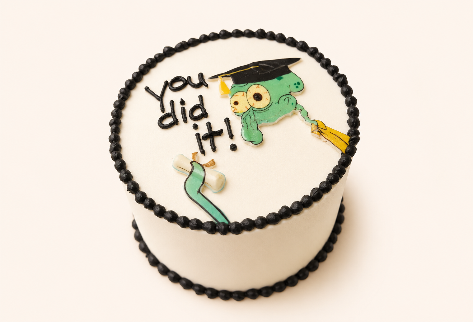 Squidward Grad (6" 2 Layers)