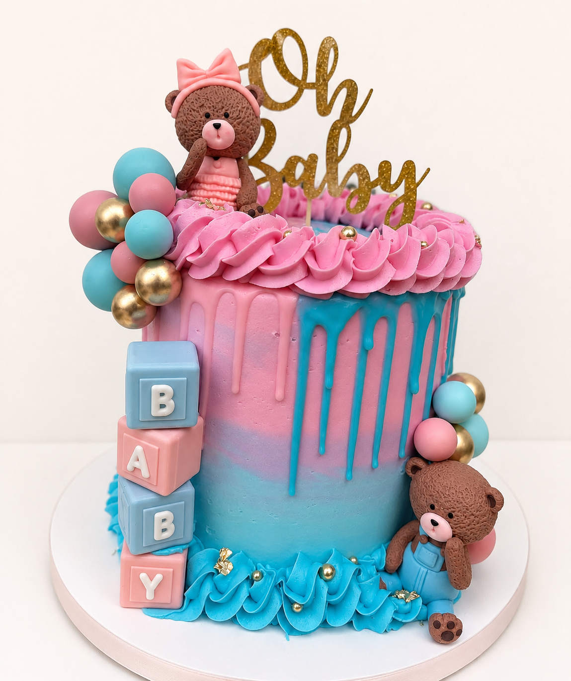 Oh Baby Teddy (6" 3 Layers)
