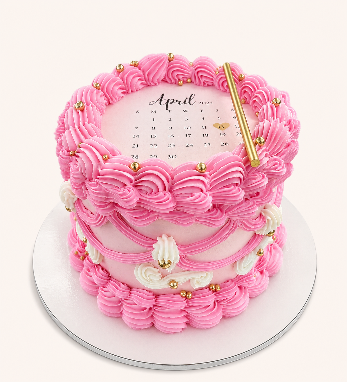 Round Burn Cake (6" 2 Layers)