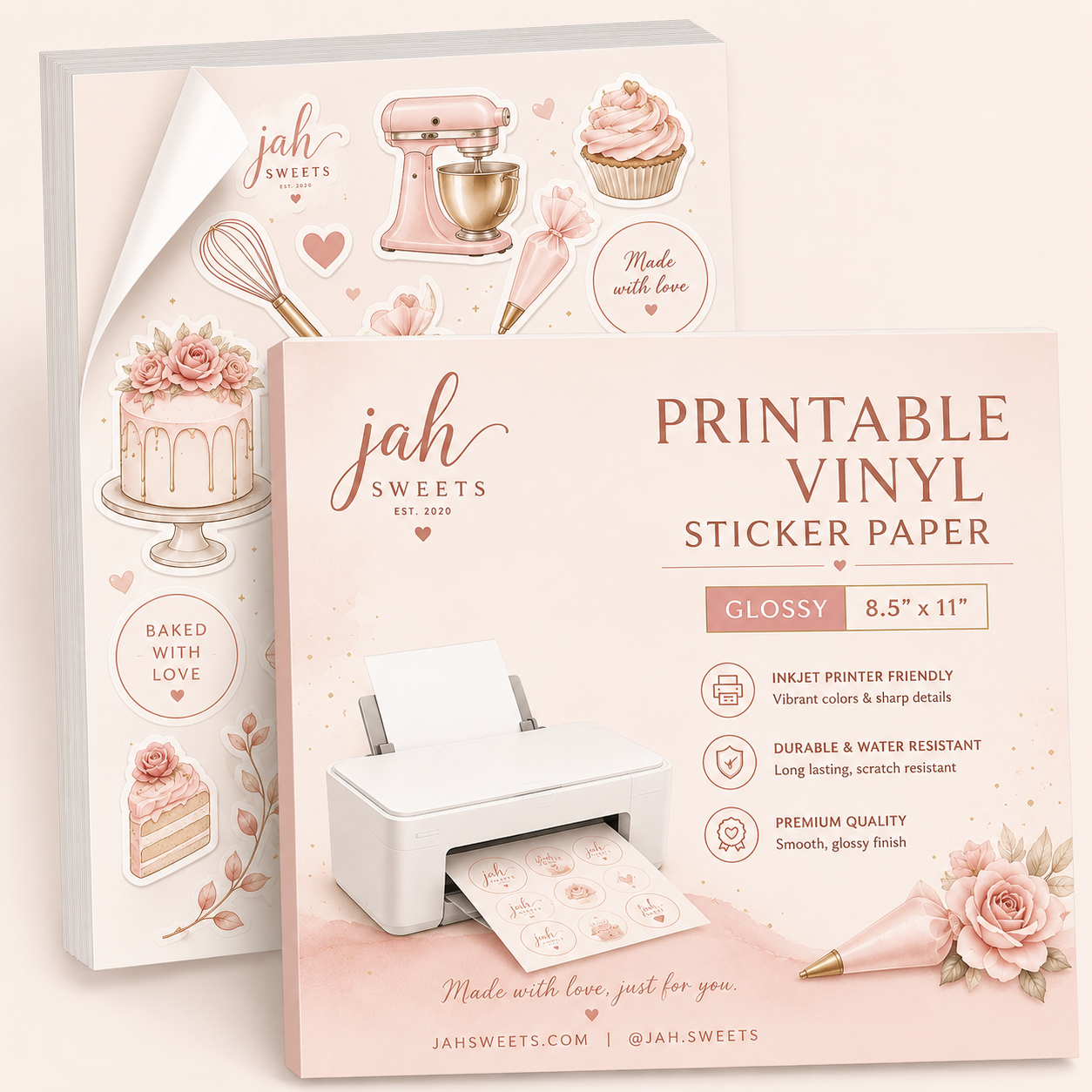Printable Vinyl (Sticker Paper)