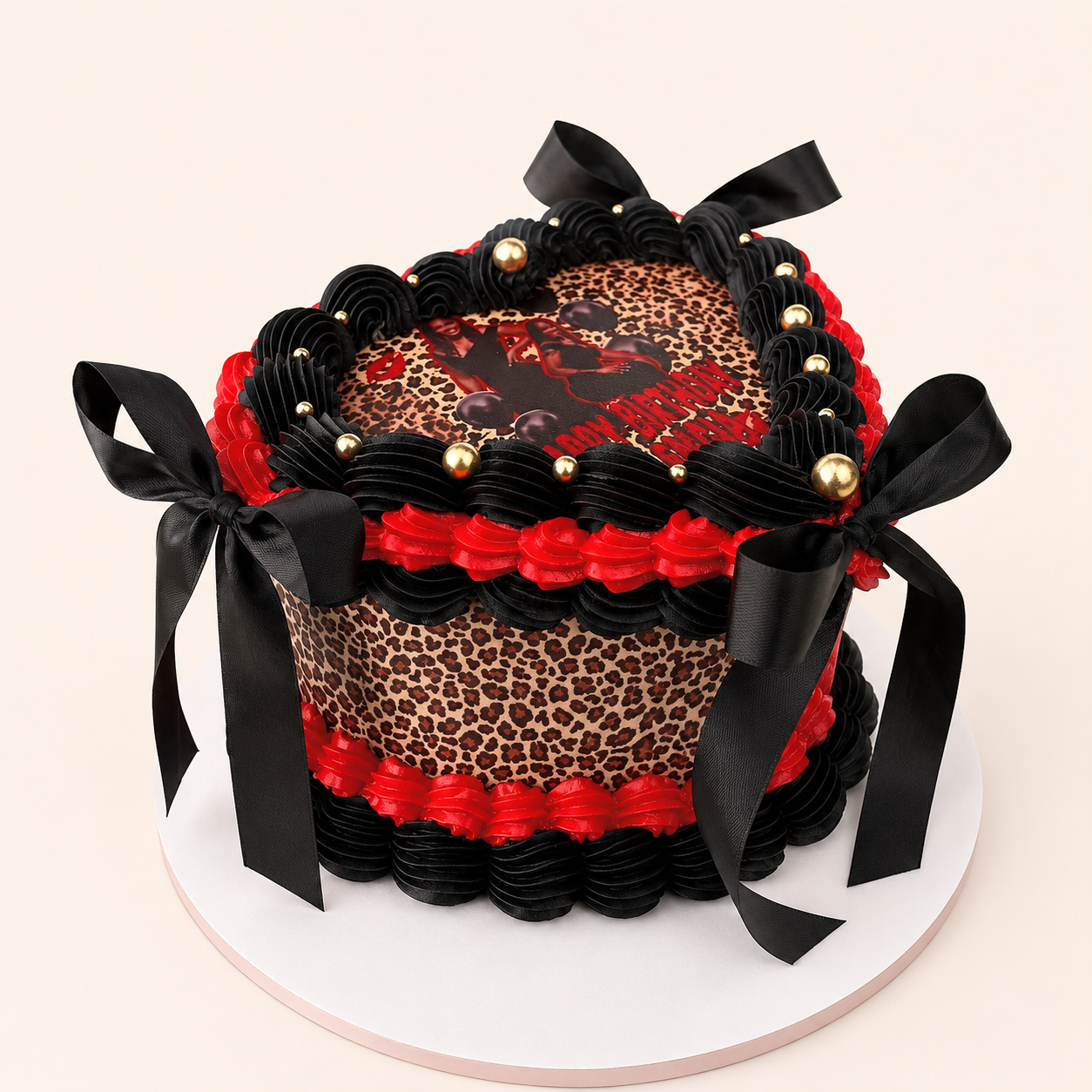 Wild Romance Vintage Heart (6” 2 Layers)