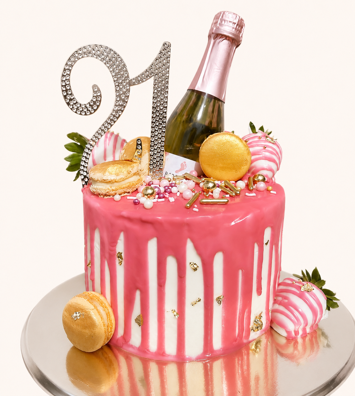 Pink Pop Celebration (6" 2 Layers) *21+