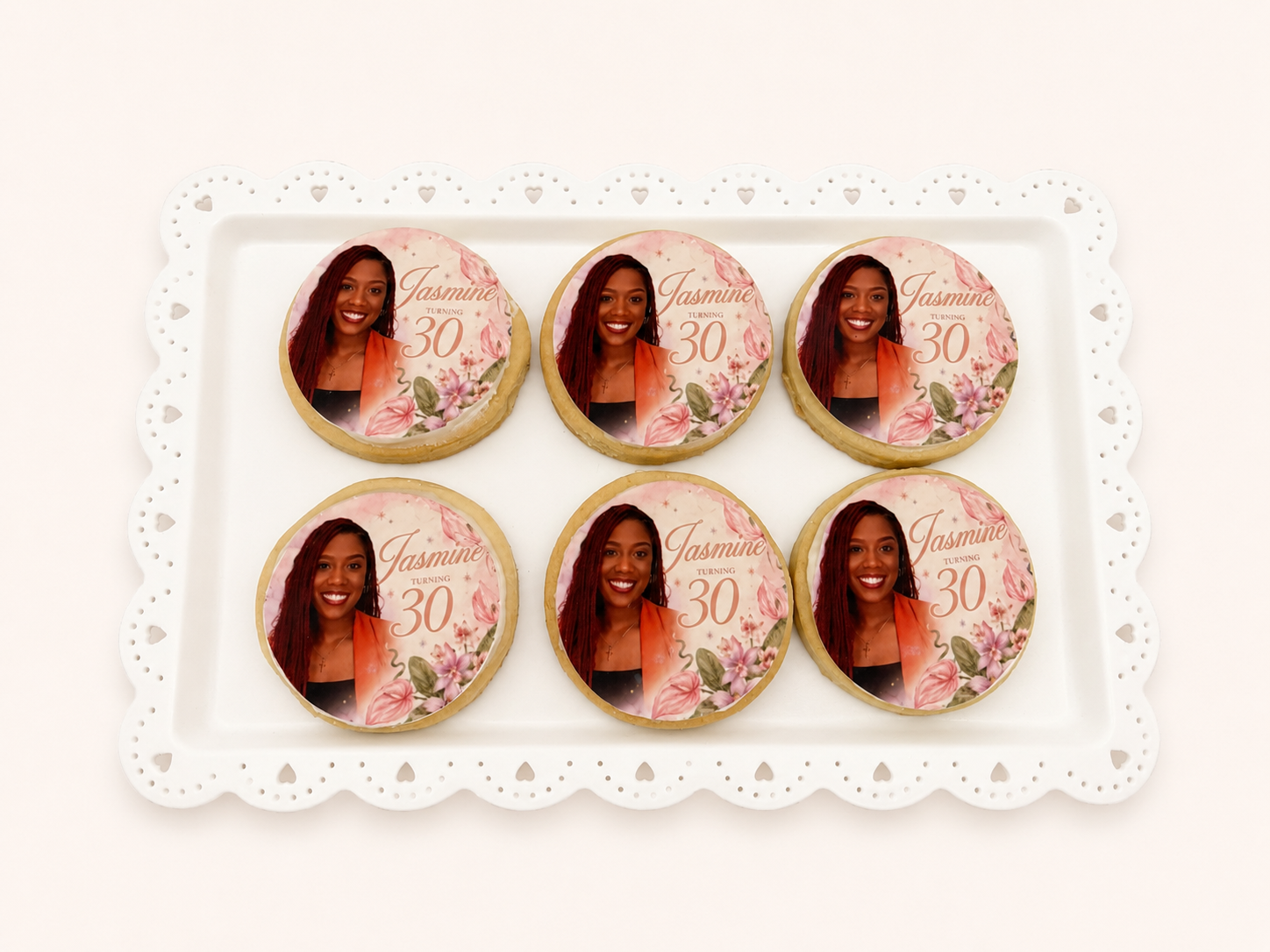 Custom Photo Sugar Cookies