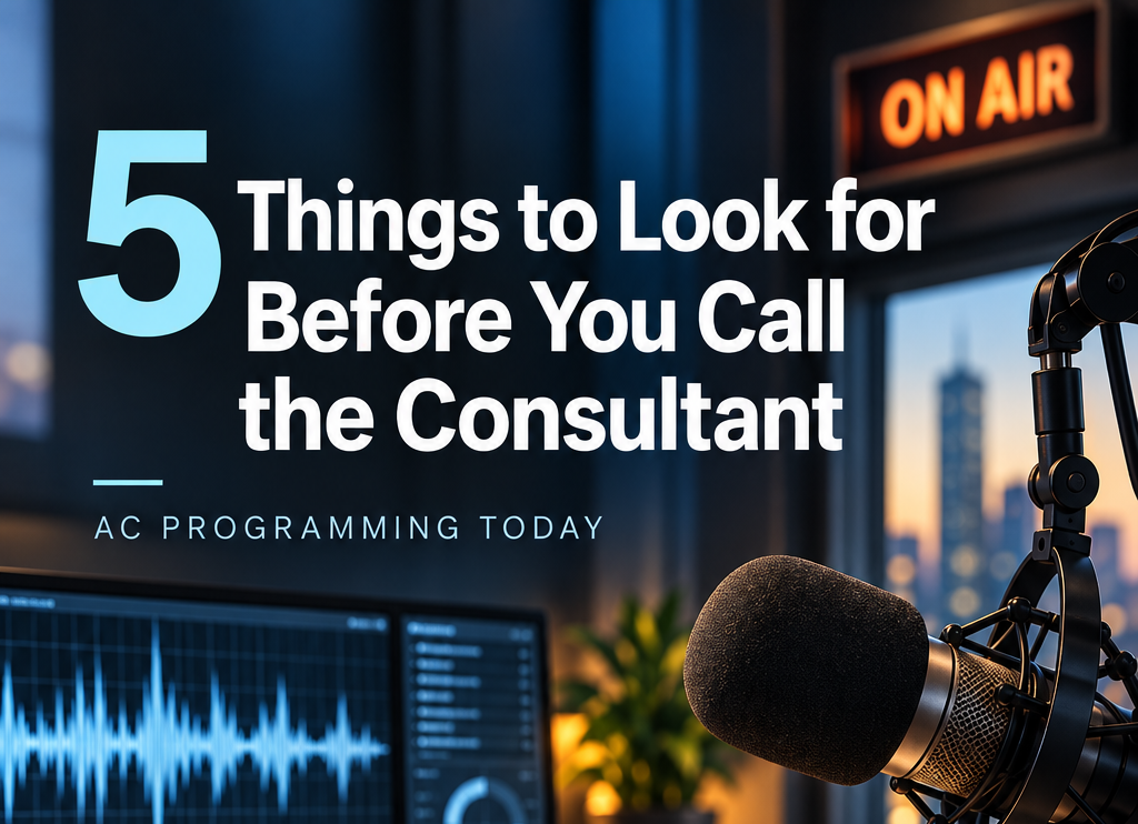 Before You Call The Consultant