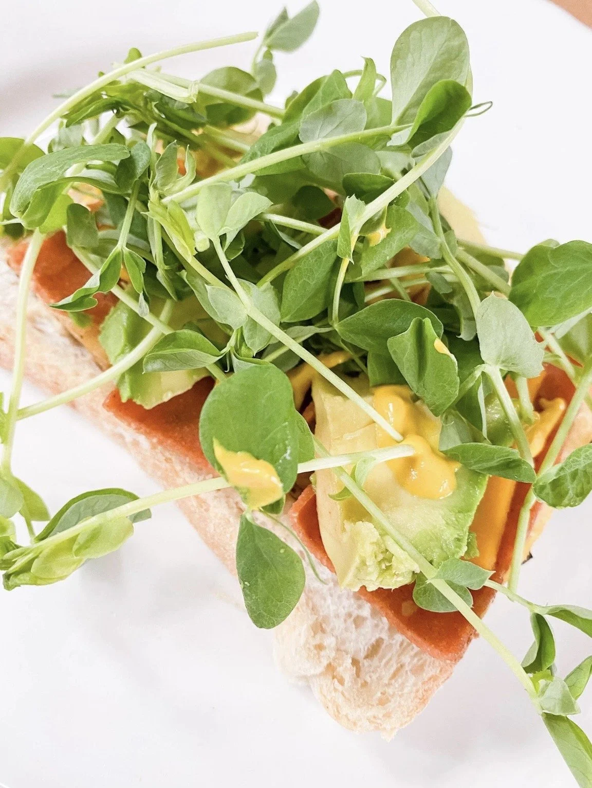 Pea sprouts
