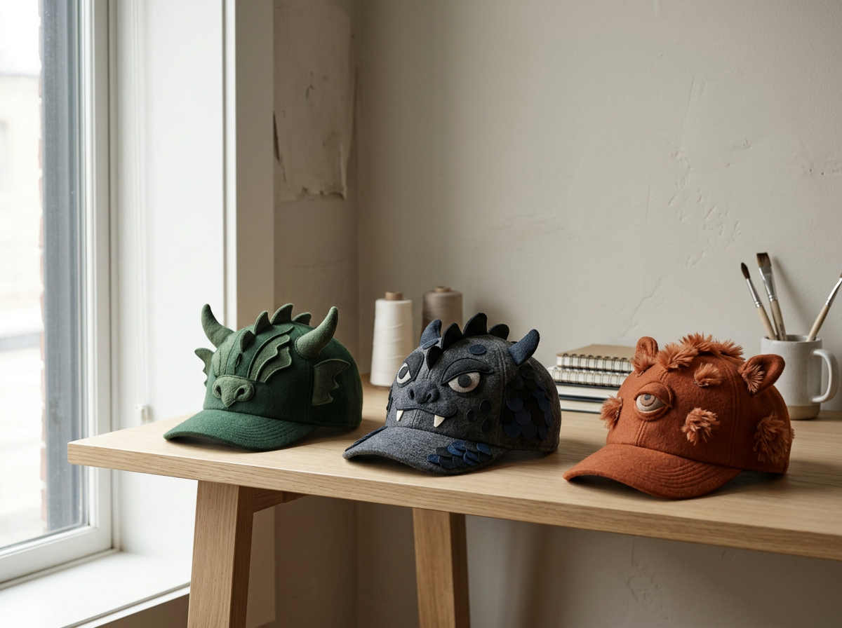 Wearable Monster Hats!