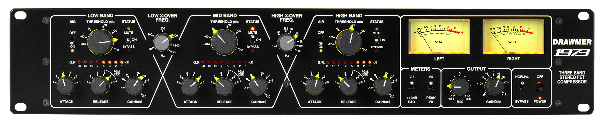 1973  THREE-BAND STEREO FET COMPRESSOR