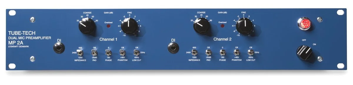 MP2A Dual Mic Preamplifier and DI