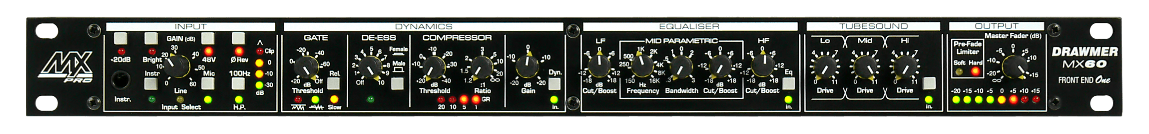 MX60-Pro  FRONT END ONE