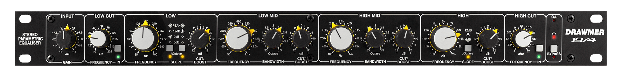 1974  STEREO PARAMETRIC EQUALISER