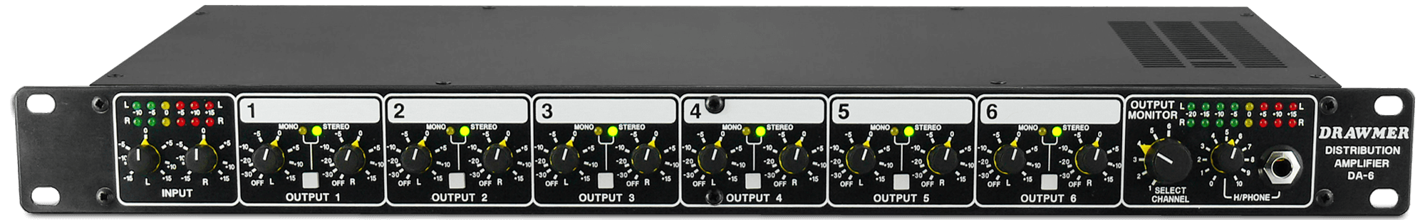 DA6 BALANCED DISTRIBUTION AMPLIFIER