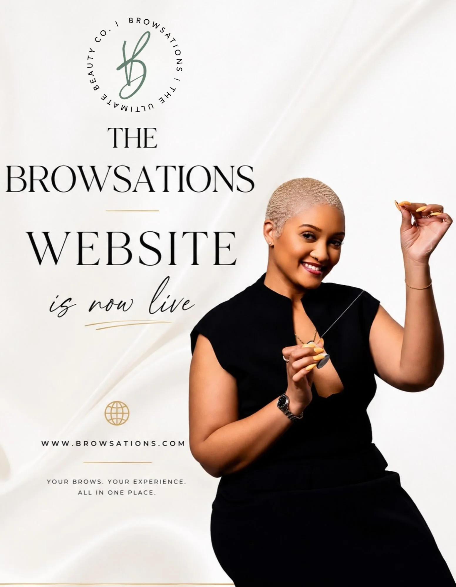 The new Browsations website is liveeee!! 

Yall, after being completely locked out of my website for an entire week. I had to quickly pivot in the thick of the mess to make sure things kept moving as smooth as possible for my clients. 

So I&rsquo;m 