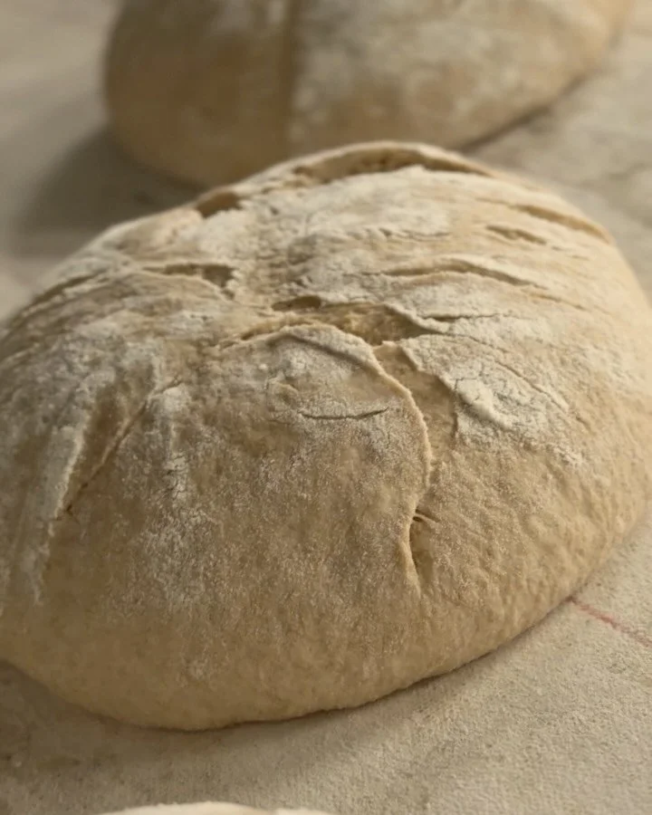 Freshly baked, slowly fermented, and made with intention.

From mixing the dough to baking each loaf, our sourdough is made in-house every day, giving it the time and care great bread deserves.

Coming soon to Superlupo: Fresh sourdough, baked daily.