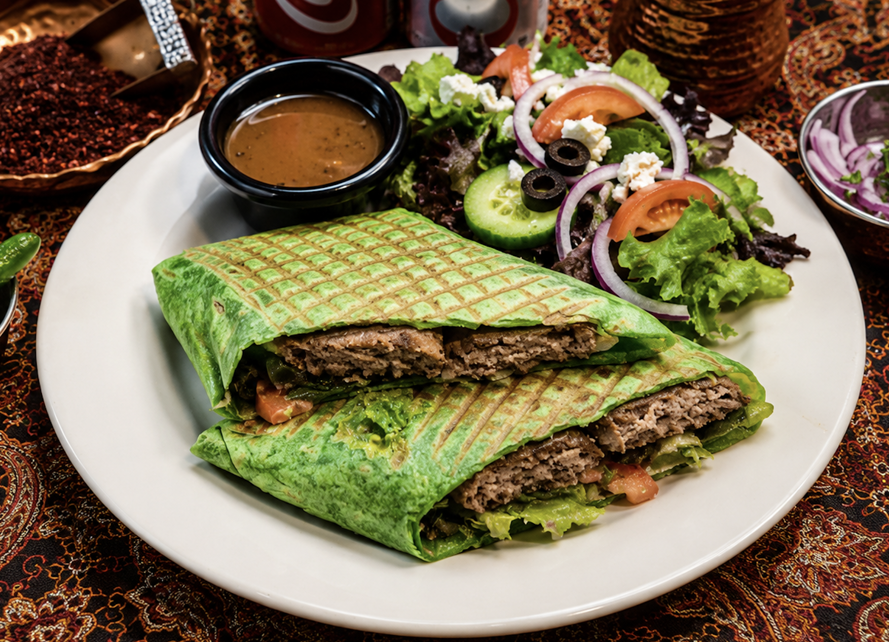 Beef Koobideh Wrap