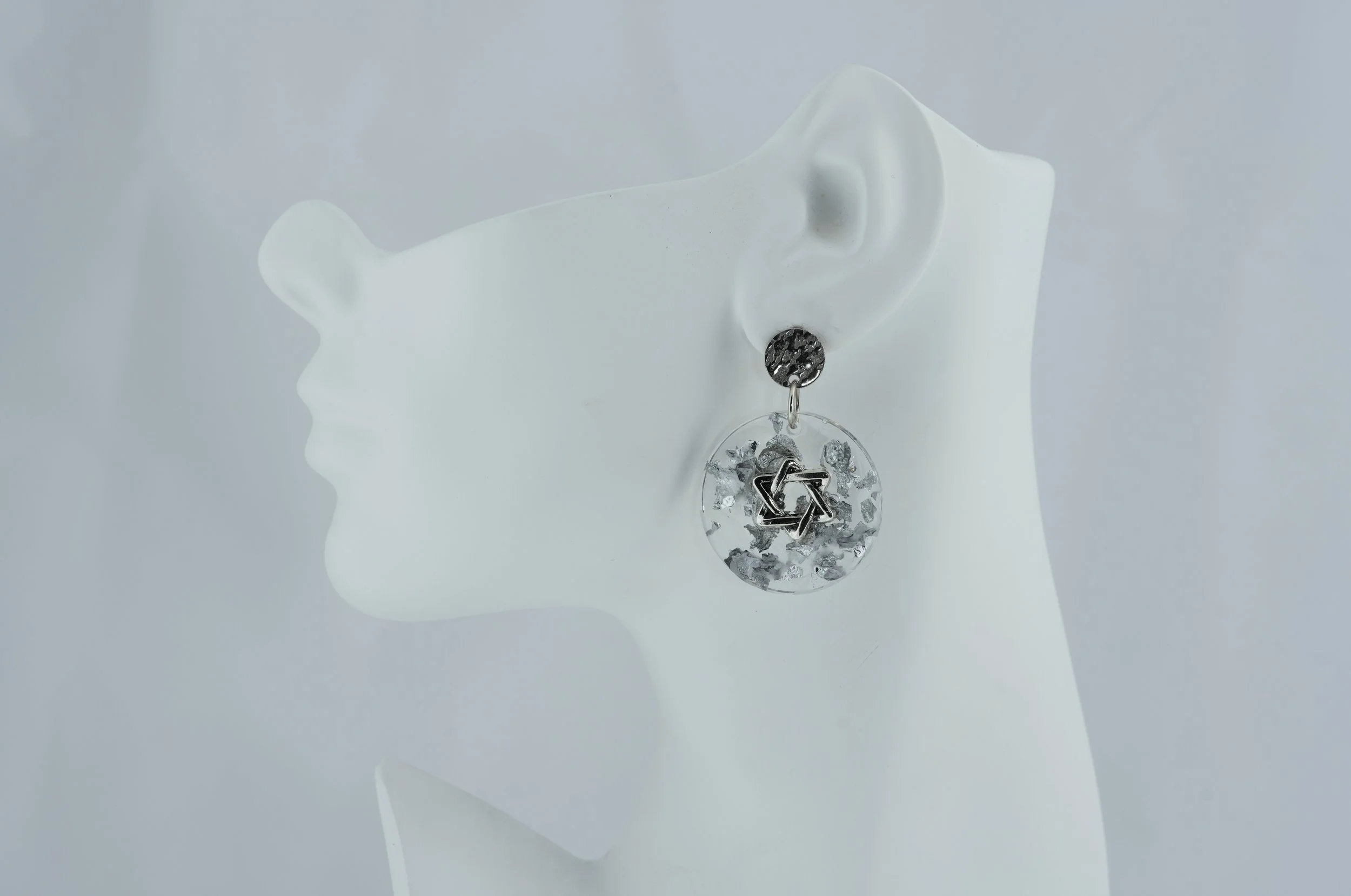 Silver Circle Star
