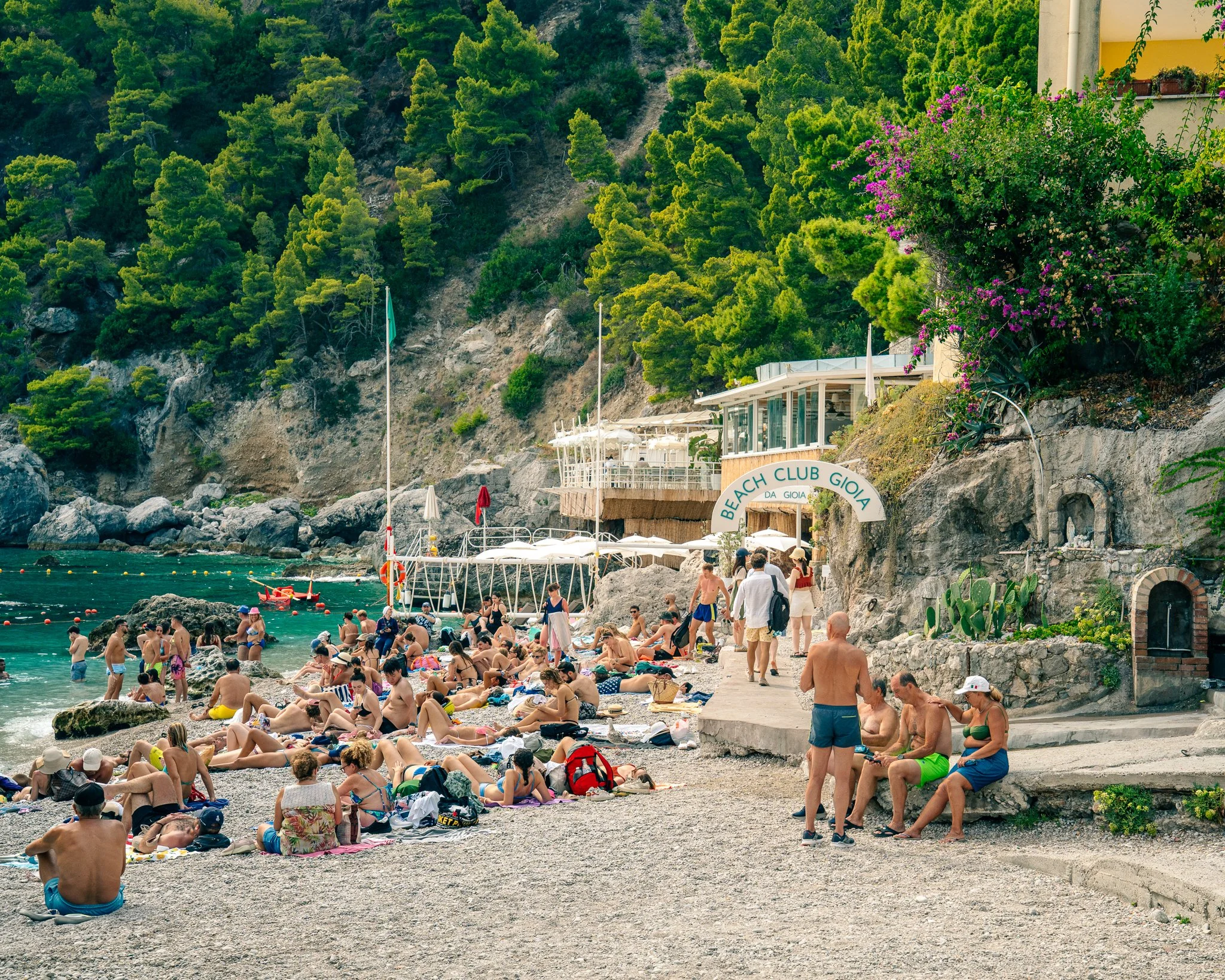 Cruising around Capri, Italy