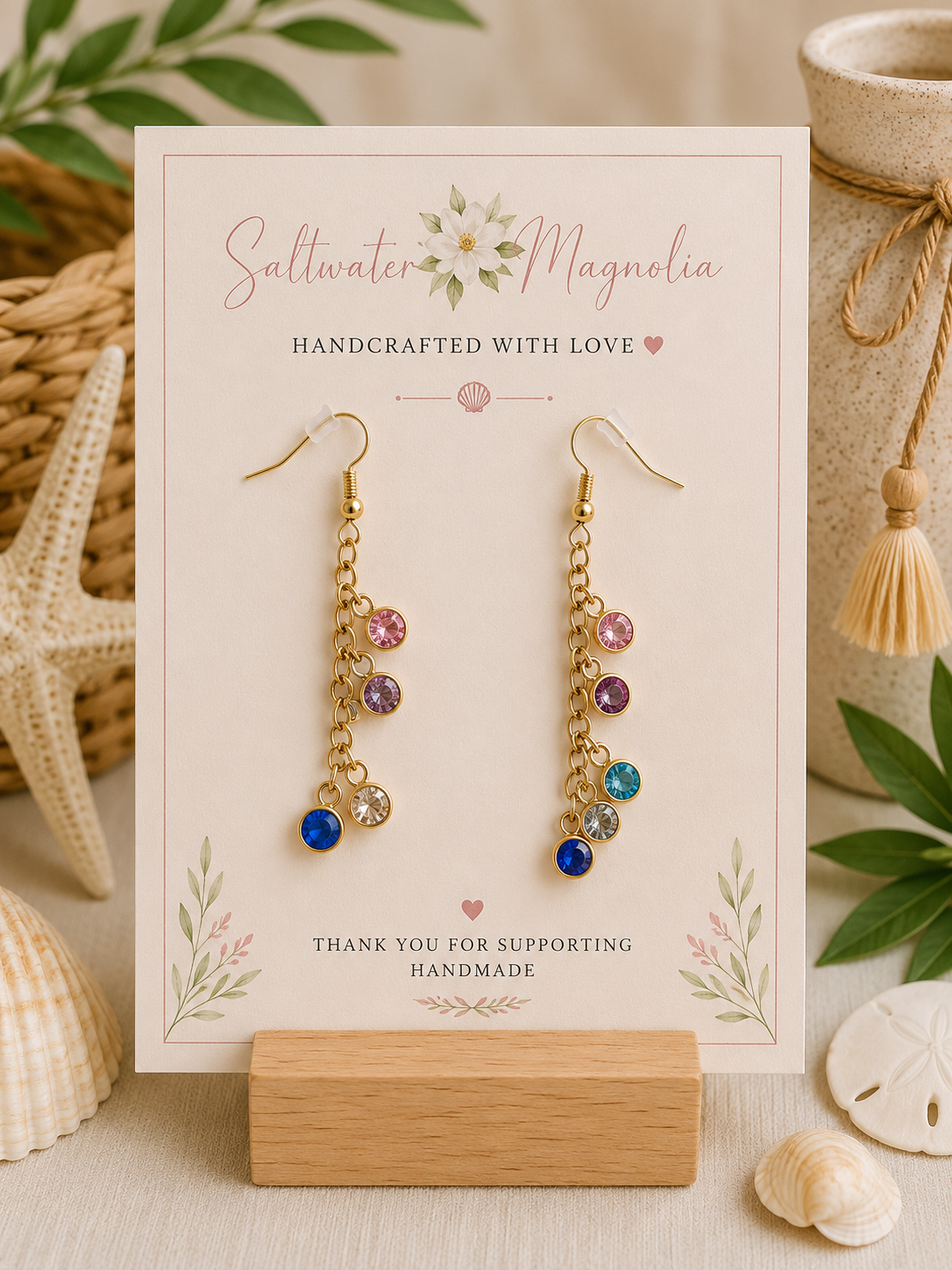 Colorful Jewel Earrings