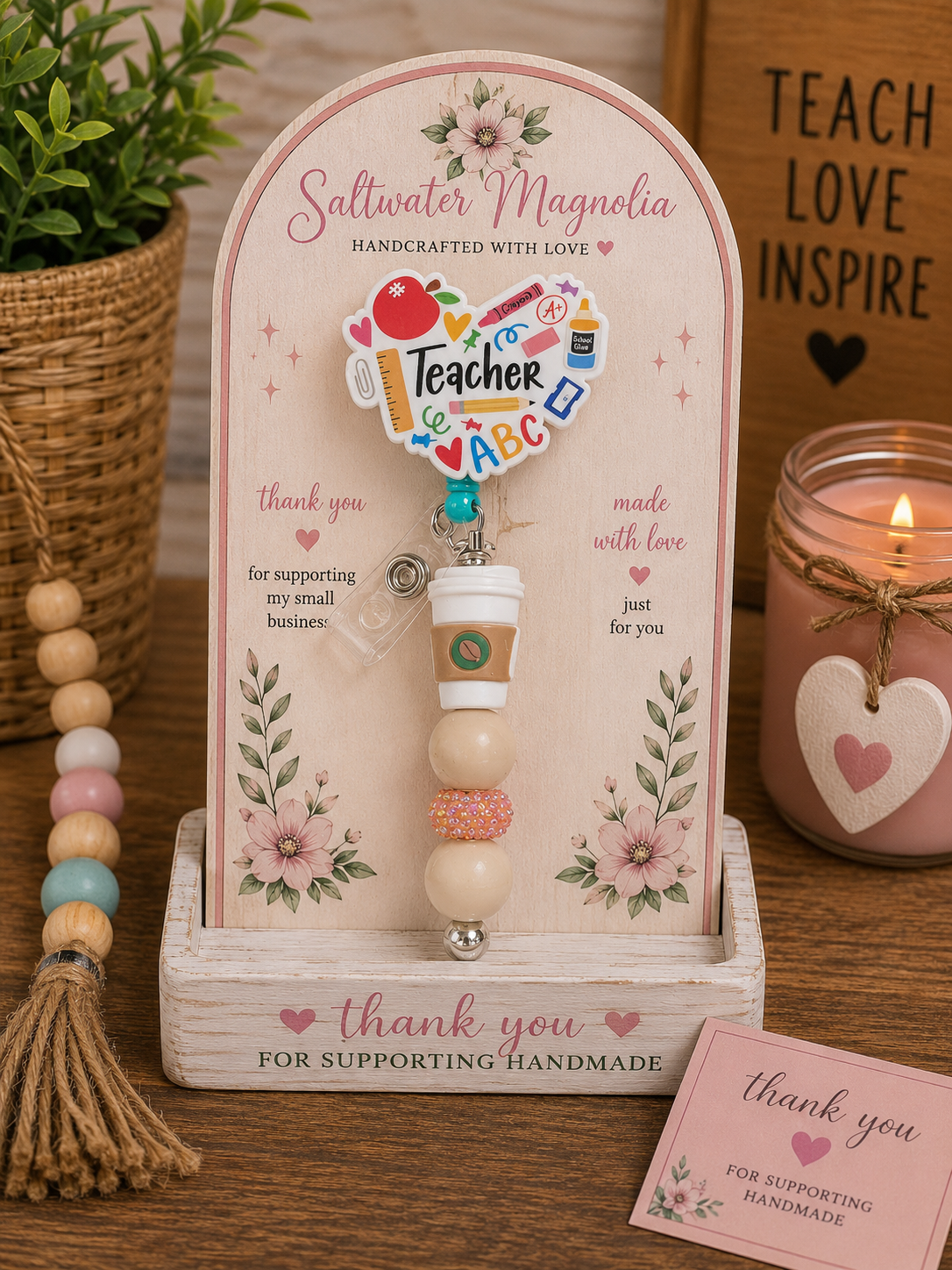 Teacher Badge Reel