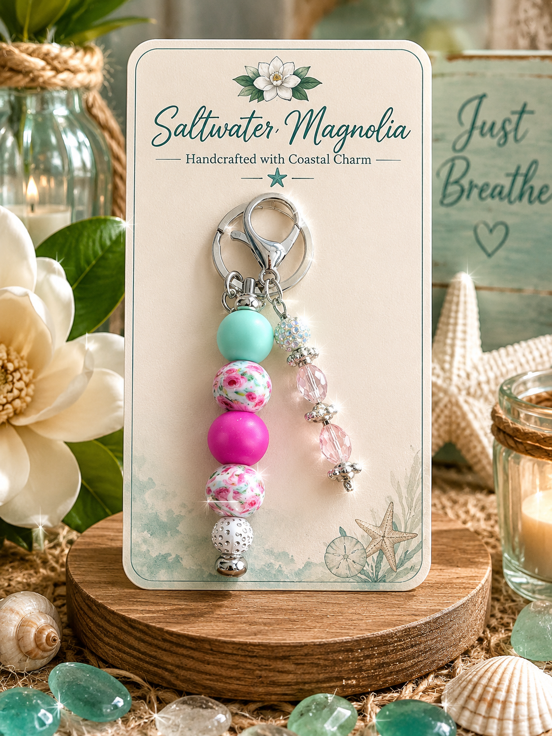 Pink Keychain