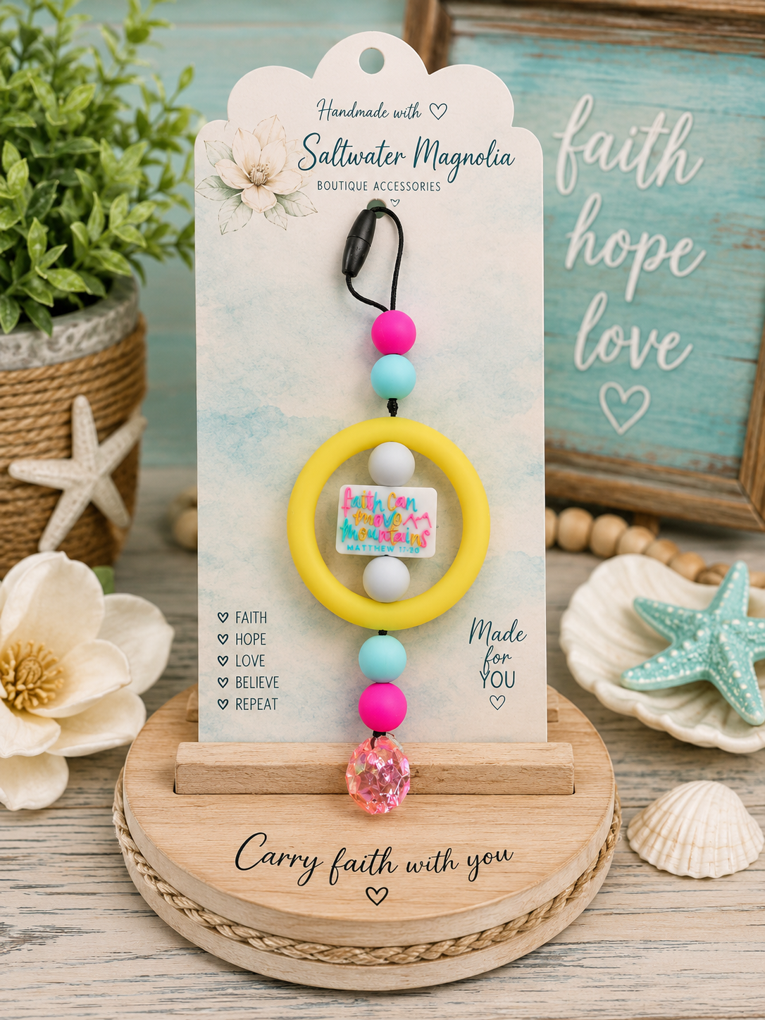 Faith can move mountains