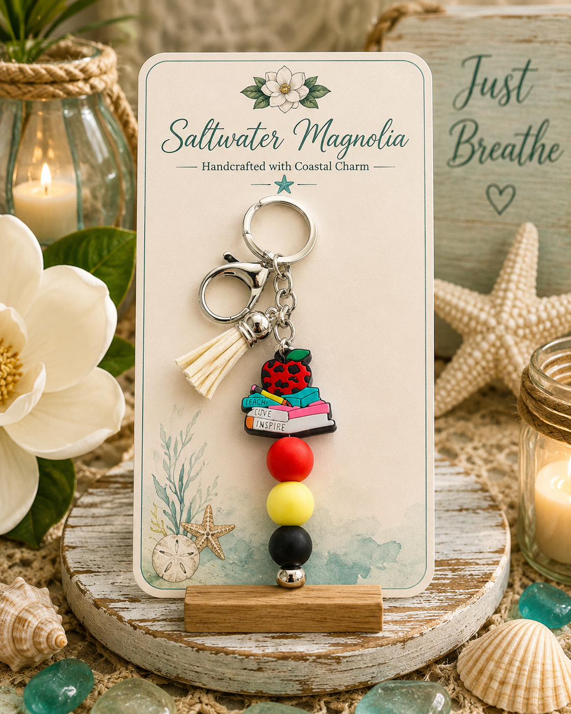 Book Keychain