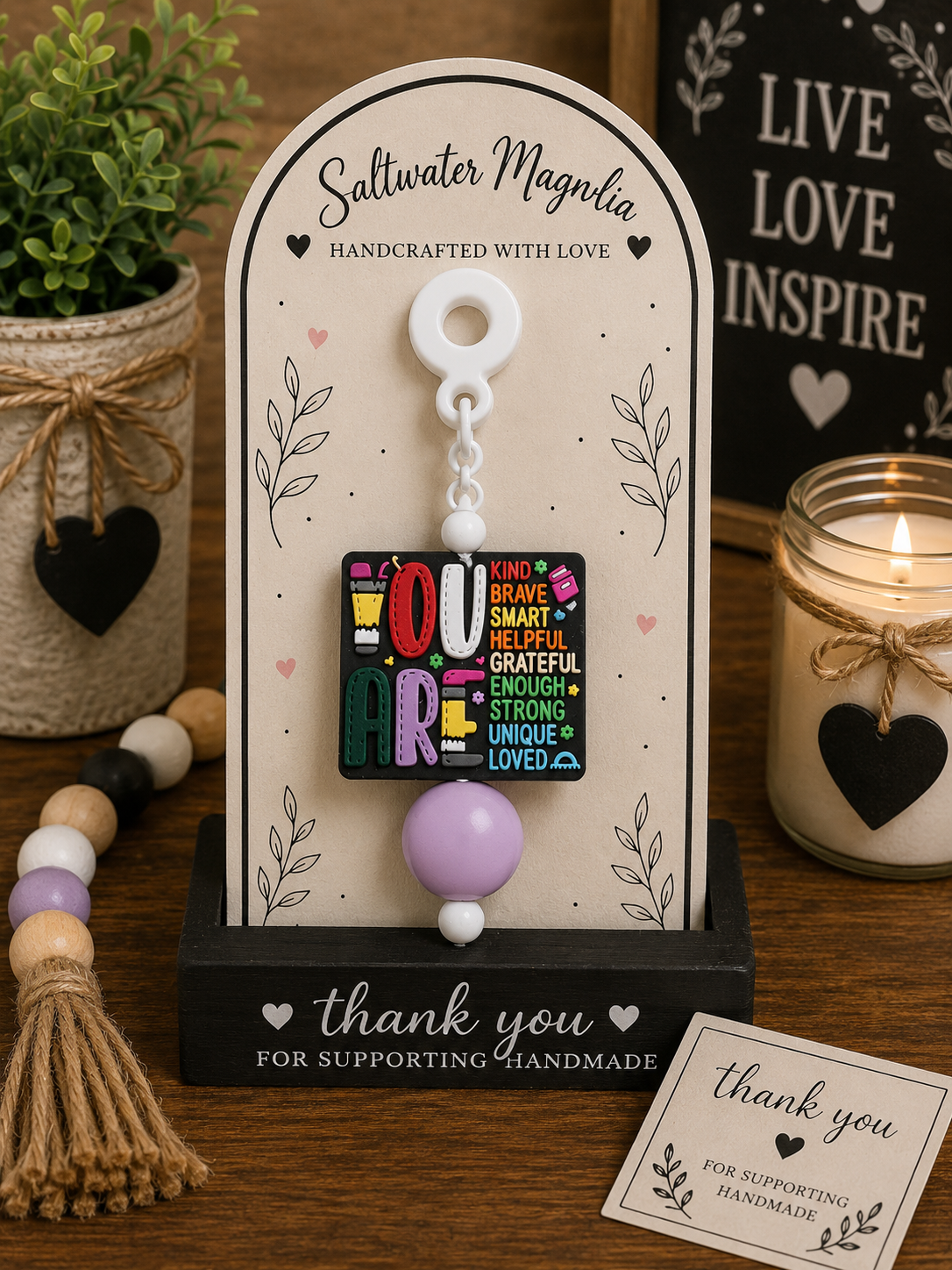 You Are Tumbler Charm